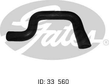 GATES 05-0521 - Шланг радіатора autocars.com.ua