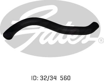 GATES 05-0523 - Шланг радіатора autocars.com.ua