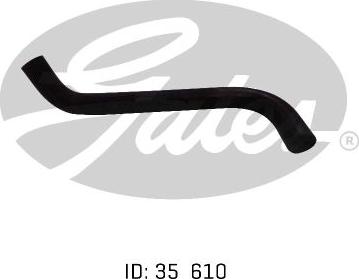 GATES 05-0555 - Шланг радіатора autocars.com.ua