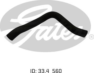 GATES 05-0701 - Шланг радіатора autocars.com.ua