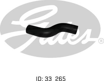 GATES 05-0716 - Шланг радіатора autocars.com.ua