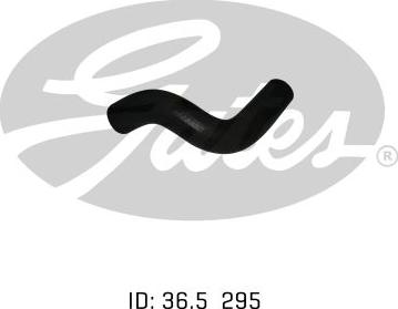 GATES 05-0719 - Шланг радіатора autocars.com.ua