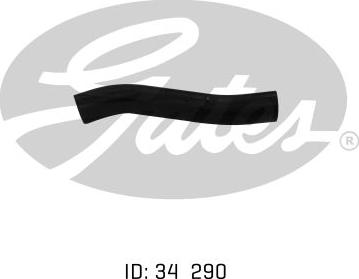 GATES 05-0743 - Шланг радіатора autocars.com.ua