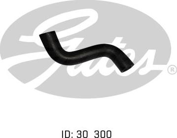 GATES 05-0751 - Шланг радіатора autocars.com.ua