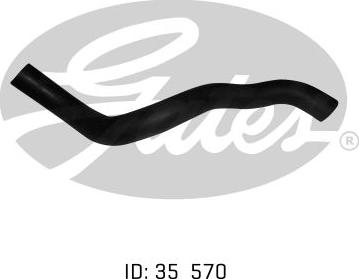 GATES 05-0779 - Шланг радіатора autocars.com.ua