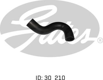 GATES 05-0789 - Шланг радіатора autocars.com.ua