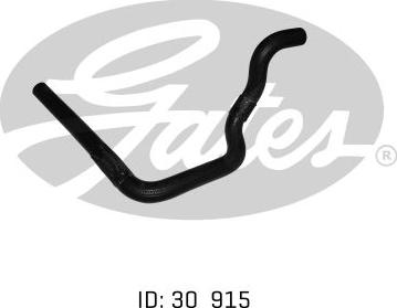 GATES 05-0790 - Шланг радіатора autocars.com.ua