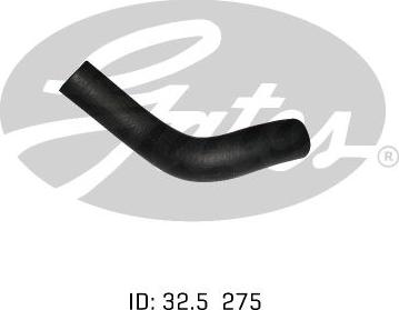 GATES 05-0833 - Шланг радіатора autocars.com.ua