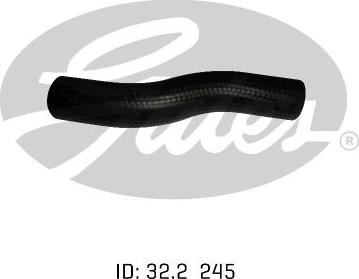 GATES 05-0874 - Шланг радіатора autocars.com.ua