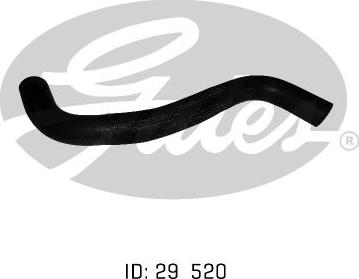 GATES 05-0915 - Шланг радіатора autocars.com.ua