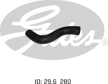 GATES 05-1189 - Шланг радіатора autocars.com.ua