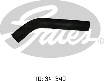 GATES 05-1197 - Шланг радіатора autocars.com.ua