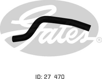 GATES 05-1291 - Шланг радіатора autocars.com.ua
