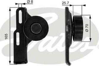 GATES 36035 - Паразитний / провідний ролик, поліклиновий ремінь autocars.com.ua