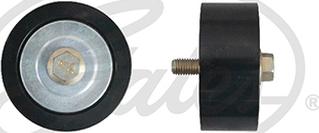 GATES 36635 - Паразитний / провідний ролик, поліклиновий ремінь autocars.com.ua