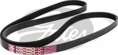 GATES 4PK2240 - Поликлиновой ремінь autocars.com.ua