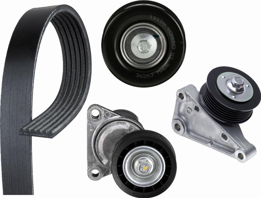 GATES AK016PK2290 - Поликлиновий ремінний комплект autocars.com.ua