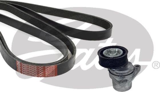 GATES AK016PK2315 - Поликлиновий ремінний комплект autocars.com.ua