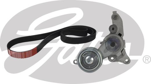 GATES AK017PK1470 - Поликлиновий ремінний комплект autocars.com.ua