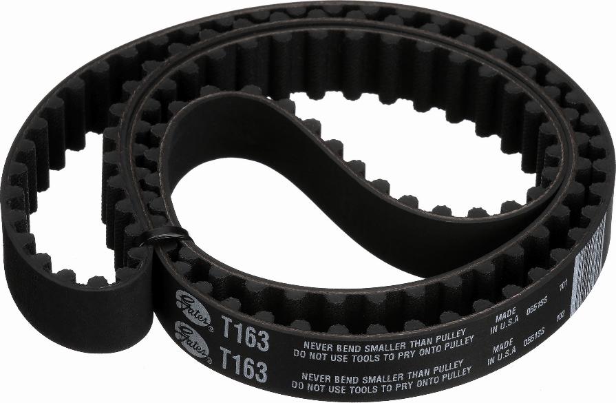 GATES T163 - Ремінь ГРМ autocars.com.ua