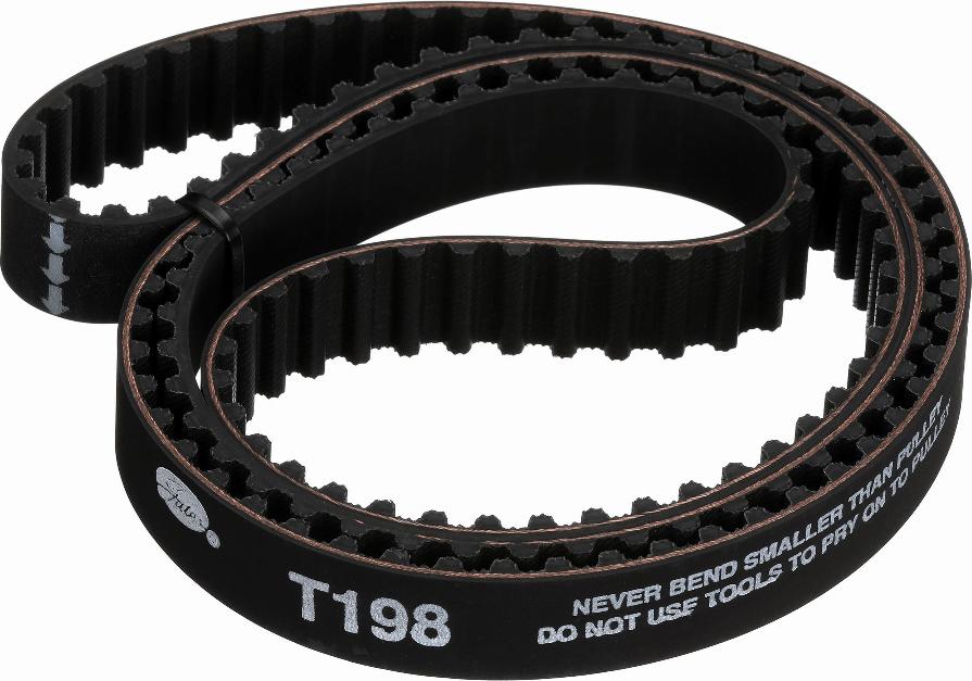 GATES T198 - Ремінь ГРМ autocars.com.ua