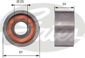 GATES-AU T41178 - Паразитний / Провідний ролик, зубчастий ремінь autocars.com.ua