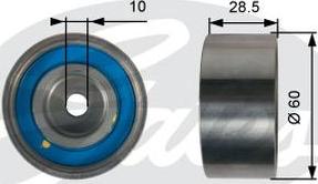 GATES-AU T42226 - Направляющий ролик, зубчатый ремень autodnr.net