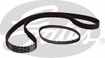 GATES TBS124 - Ремінь ГРМ autocars.com.ua