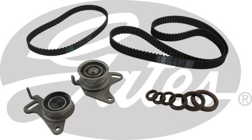 GATES TCK711 - Комплект ременя ГРМ autocars.com.ua