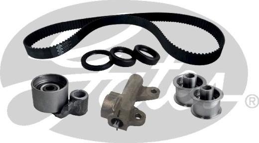 GATES TCKH146 - Комплект ременя ГРМ autocars.com.ua