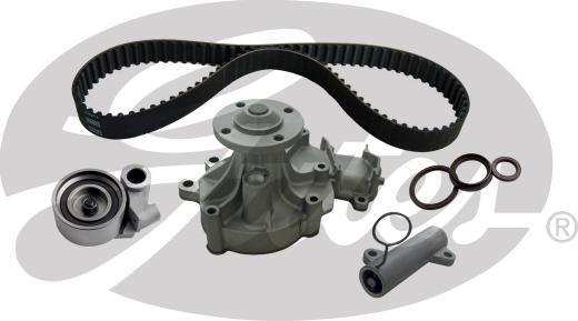 GATES TCKHWP1511A - Водяний насос + комплект зубчатого ременя autocars.com.ua