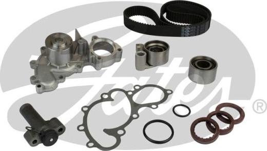 GATES TCKHWP200 - Водяний насос + комплект зубчатого ременя autocars.com.ua