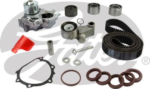 GATES TCKHWPT277B - Водяний насос + комплект зубчатого ременя autocars.com.ua