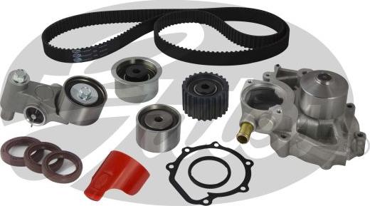 GATES TCKHWPT304-1 - Водяний насос + комплект зубчатого ременя autocars.com.ua
