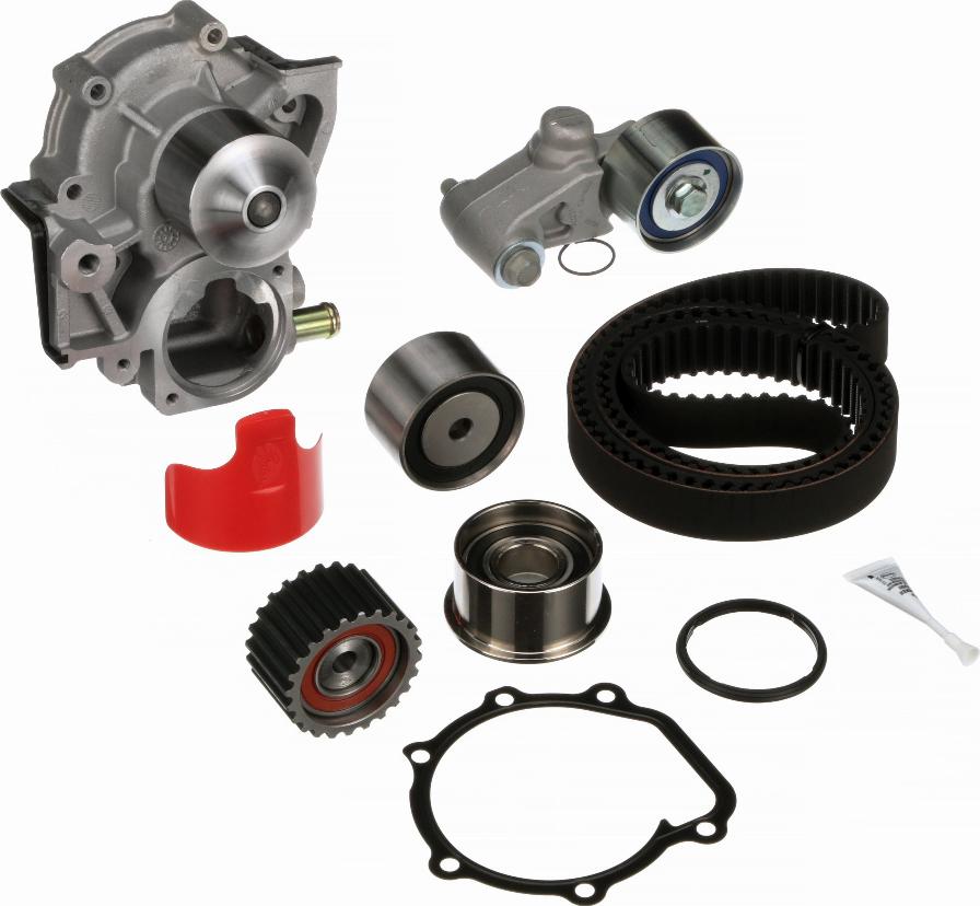 GATES TCKHWPT304-2 - Водяний насос + комплект зубчатого ременя autocars.com.ua