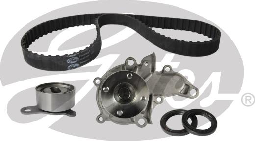 GATES TCKWP070 - Водяний насос + комплект зубчатого ременя autocars.com.ua