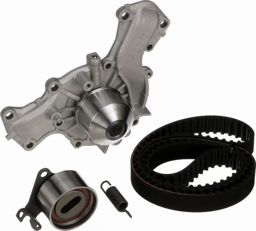 GATES TCKWP139 - Водяний насос + комплект зубчатого ременя autocars.com.ua