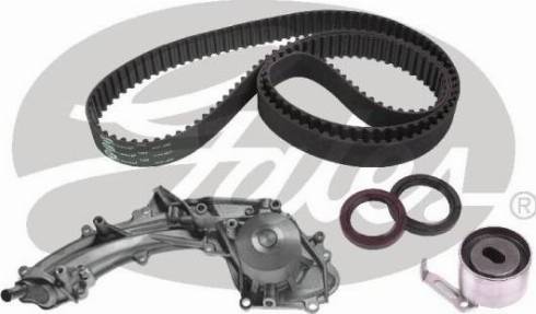 GATES TCKWP193 - Водяний насос + комплект зубчатого ременя autocars.com.ua