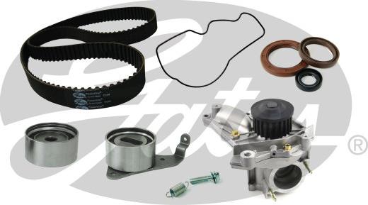 GATES TCKWP199A - Водяний насос + комплект зубчатого ременя autocars.com.ua