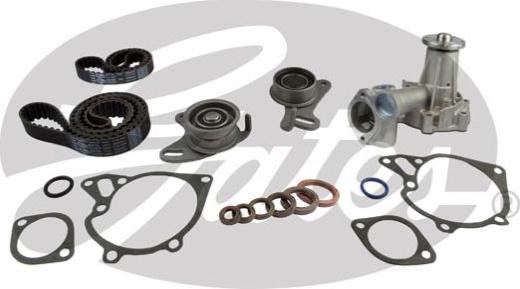 GATES TCKWP711 - Водяний насос + комплект зубчатого ременя autocars.com.ua