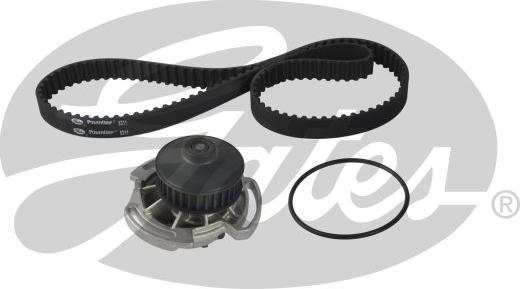 GATES TCKWP760 - Водяний насос + комплект зубчатого ременя autocars.com.ua