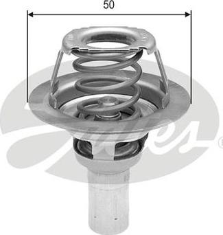 GATES-AU TH23491G1 - Термостат, охолоджуюча рідина autocars.com.ua