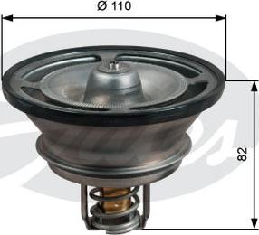 GATES-AU TH51482G1 - Термостат, охлаждающая жидкость autodnr.net