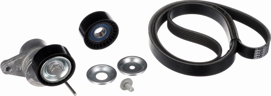 GATES KA756 - Поликлиновий ремінний комплект autocars.com.ua