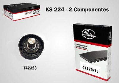 GATES KS224 - Комплект ременя ГРМ autocars.com.ua