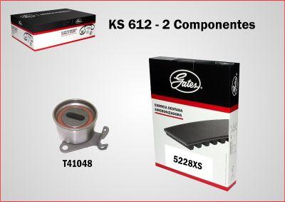 GATES KS612 - Комплект ременя ГРМ autocars.com.ua