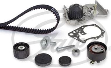 GATES WP0016KS707 - Водяний насос + комплект зубчатого ременя autocars.com.ua