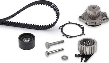 GATES WP0040KS228 - Водяний насос + комплект зубчатого ременя autocars.com.ua
