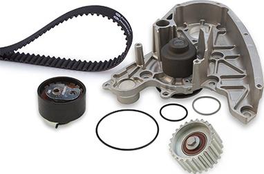 GATES WP0084KS217 - Водяний насос + комплект зубчатого ременя autocars.com.ua