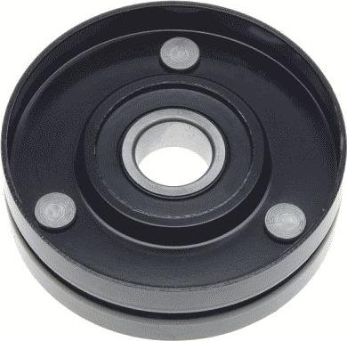 GATES 36141 - Паразитний / провідний ролик, поліклиновий ремінь autocars.com.ua